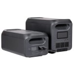 Stasiun Daya Portabel & Baterai Ekspansi, 2 x 3000W, 2560Wh, Baterai LiFePO4 – DL182